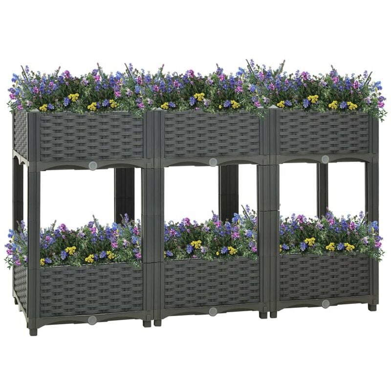 

Arriate 120x40x71 cm polipropileno