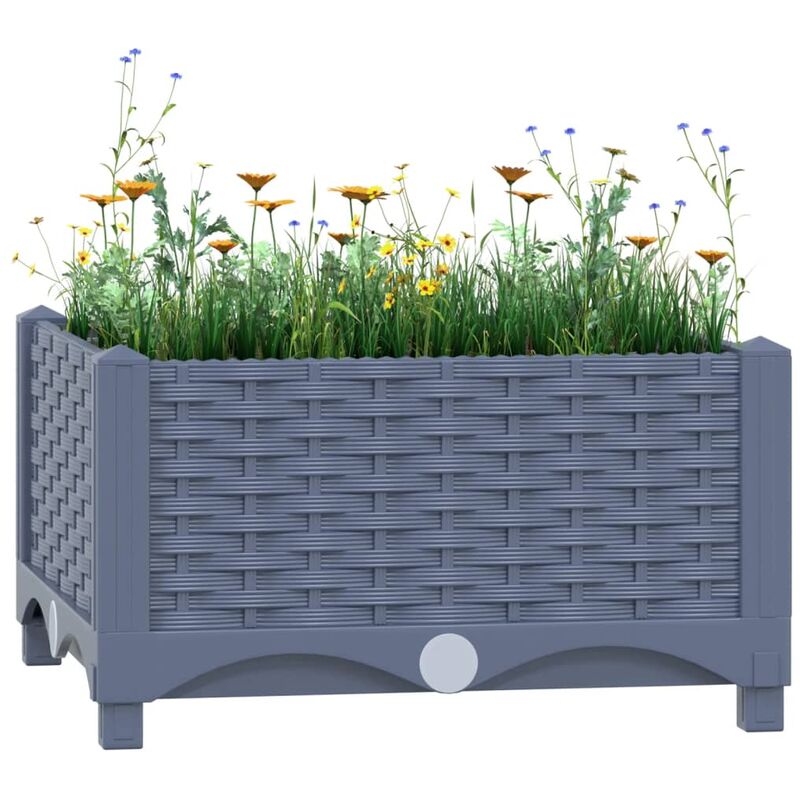 

Youthup - Arriate 40x40x23 cm polipropileno - Gris