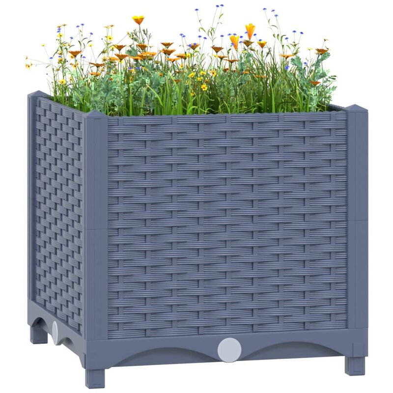 

Youthup - Arriate 40x40x38 cm polipropileno - Gris