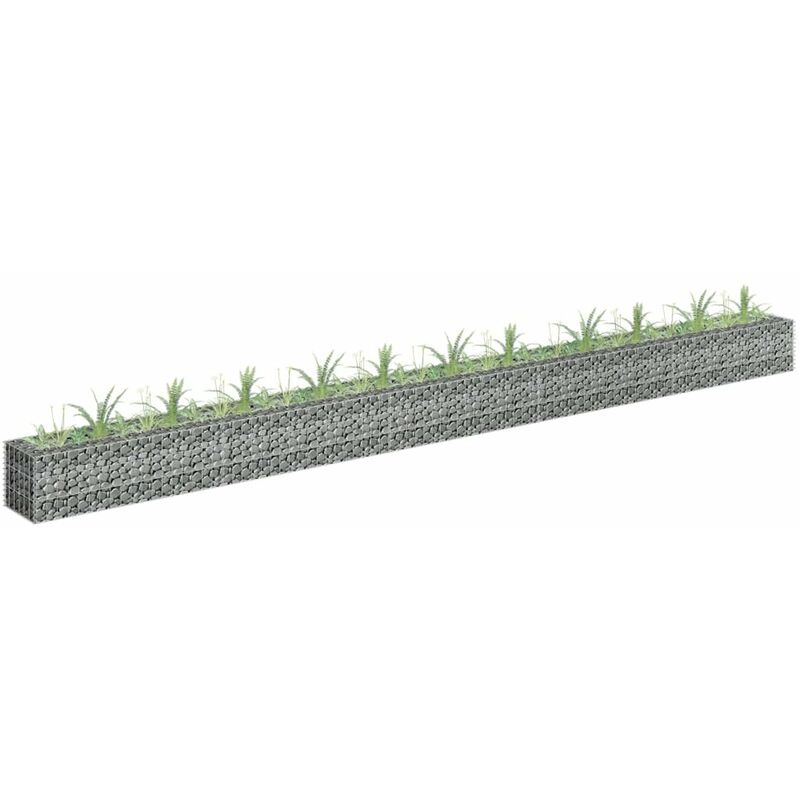 

Arriate de gaviones de acero galvanizado 450x30x30 cm