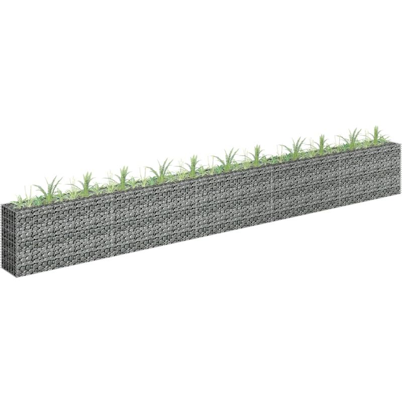 

Arriate de gaviones de acero galvanizado 450x30x60 cm