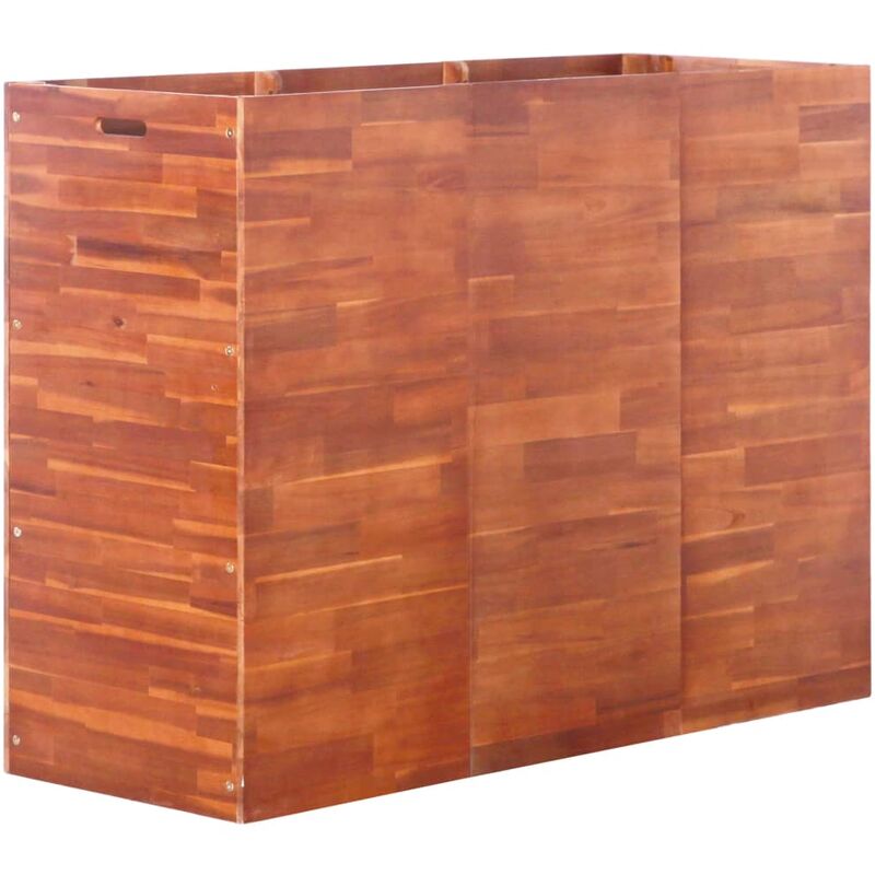

Arriate de madera de acacia 150x50x100 cm