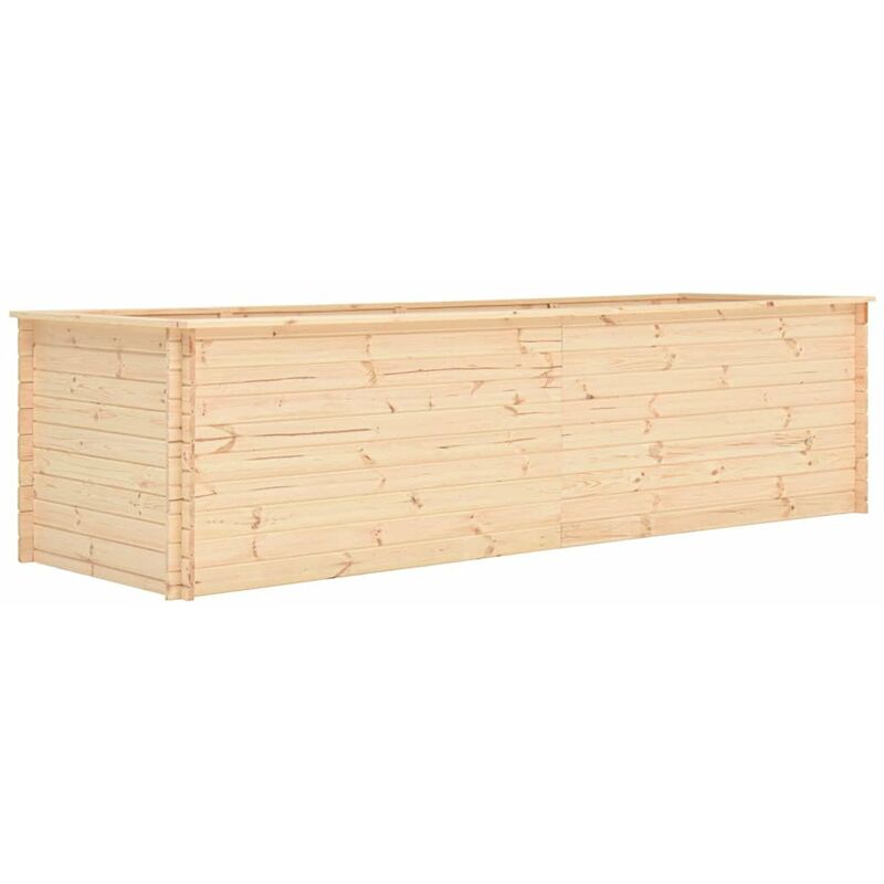 

Arriate de madera de pino 19 mm 300x100x80,5 cm