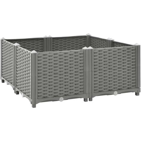 Arriate polipropileno 80x80x38 cm