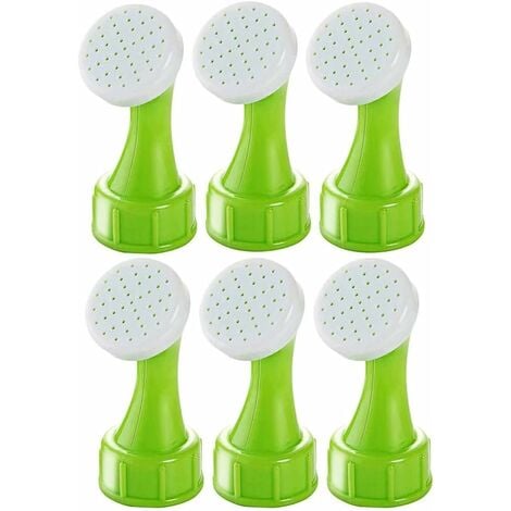 Arrosage Bouteille Buse pour 3 Cm Bouteille Cap D'arrosage Petit Arroseur Fournitures de Jardinage pour L'arrosage Précis de Vos Plantes Dispositif D'arrosage des Fleurs 6 Pièces (Vert)
