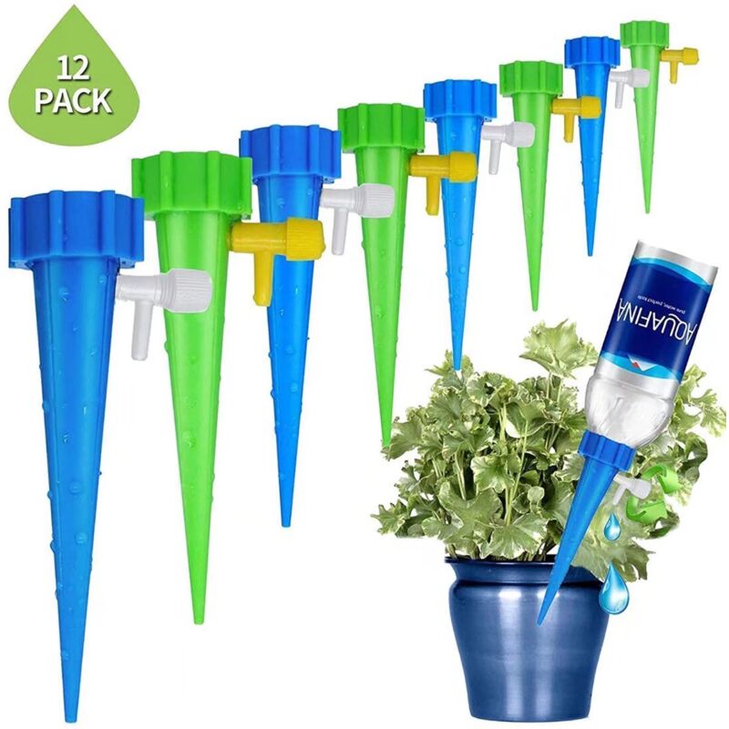 Minkurow - Arrosage Des Plantes 12 Pointes D'arrosage Système D'arrosage Réglable Pour L'arrosage Des Plantes Et Des Fleurs Idéal Comme Système