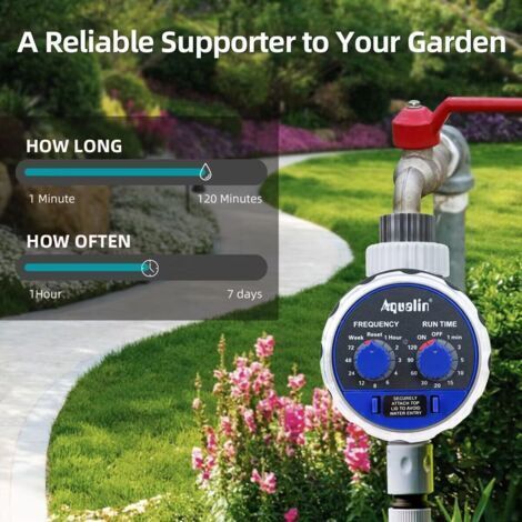 Arrosage Minuterie Contrôleur d'irrigation Marche sans Pression