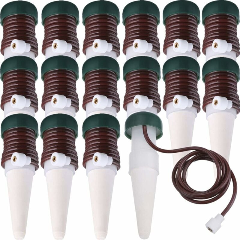 Arrosage Stakes Automatique Système d'Arrosage, Irrigation par Égouttement Automatique de Plante Libération Lente pour Plantes d'Intérieur ou