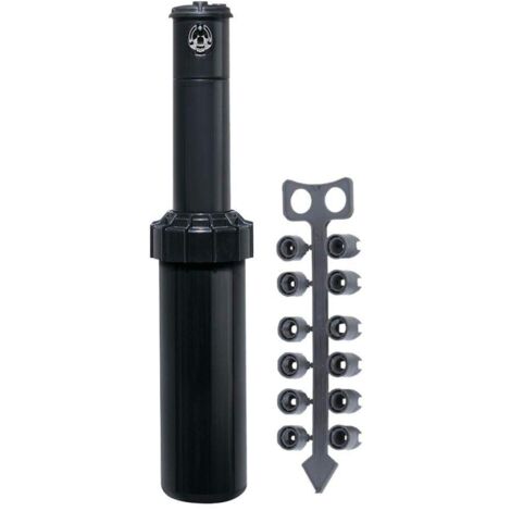 Arroseur à turbine 15,2m – Portée ajustable 7,6 à 15,2m – Installation rapide sans outils – Technologie RapidSet pour réglages faciles – Toro
