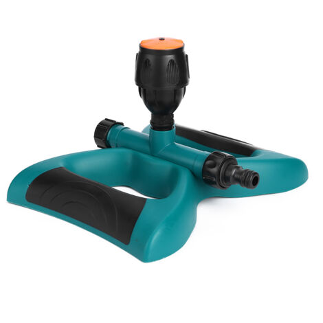 Arroseur auto rotatif 360° pour jardin pelouse, outil irrigation et refroidissement, grande surface