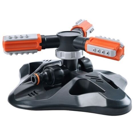 Arroseur automatique à 360 degrés, pulvérisateur d'eau rotatif pour l'irrigation, tête d'arrosage rotative pour l'arrosage de pelouse, outils d'irrigation de jardin