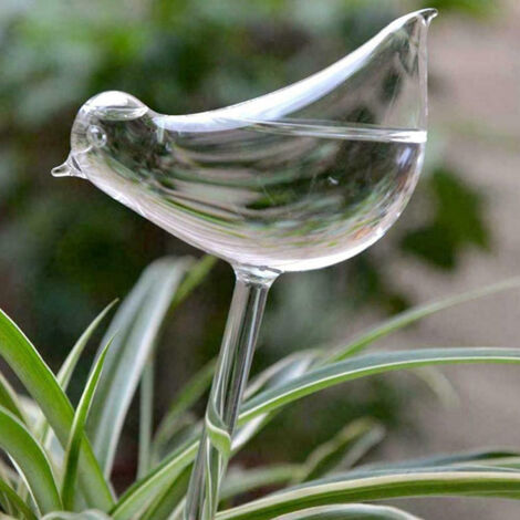 Arroseur automatique à sphère en imitation verre, arroseur facile, arroseur goutte à goutte pour plantes de voyage, abreuvoir pour oiseaux