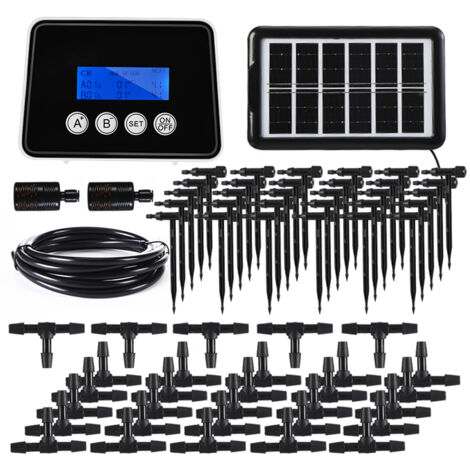 Arroseur automatique programmable, minuterie irrigation intelligent, contrôleur goutte à goutte pour jardin plantes balcon, réglable