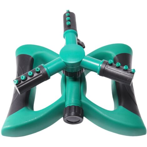 Arroseur automatique rotatif à 360 degrés sans fuite avec grande surface de couverture réglable Système d'arrosage de jardinage (bleu)2pc