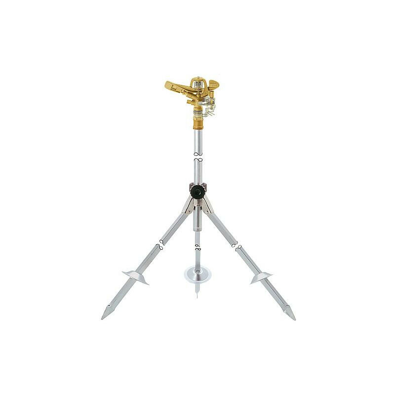 Arroseur circulaire et canon a secteur V60S, 700-1070mm-GEKA- trepied male g 3/4