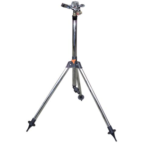 Arroseur Rotatif VITO Sur Trépied Alu - Portée 14 M, Raccord Rapide 3/4"
