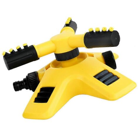 Arroseur de pelouse réglable (1 pièce) - Système d'irrigation réglable - Tuyau d'arrosage inclus - Dimensions : 21 x 19,7 cm - Lot de 1-AquaForge