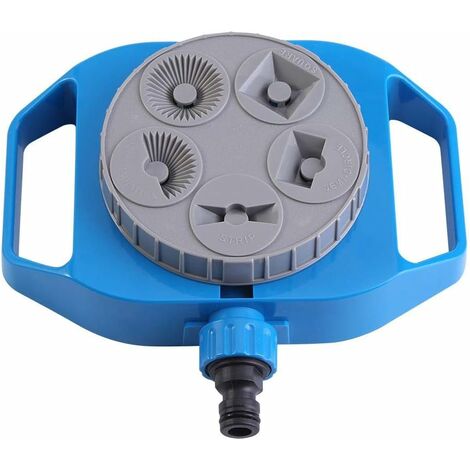 Arroseur de pulvérisateur de pelouse, arroseur d'eau de tourelle en plastique à 5 modèles, système d'arrosage d'irrigation de jardin, arroseur de pulvérisateur de refroidissement extérieur pour enfants