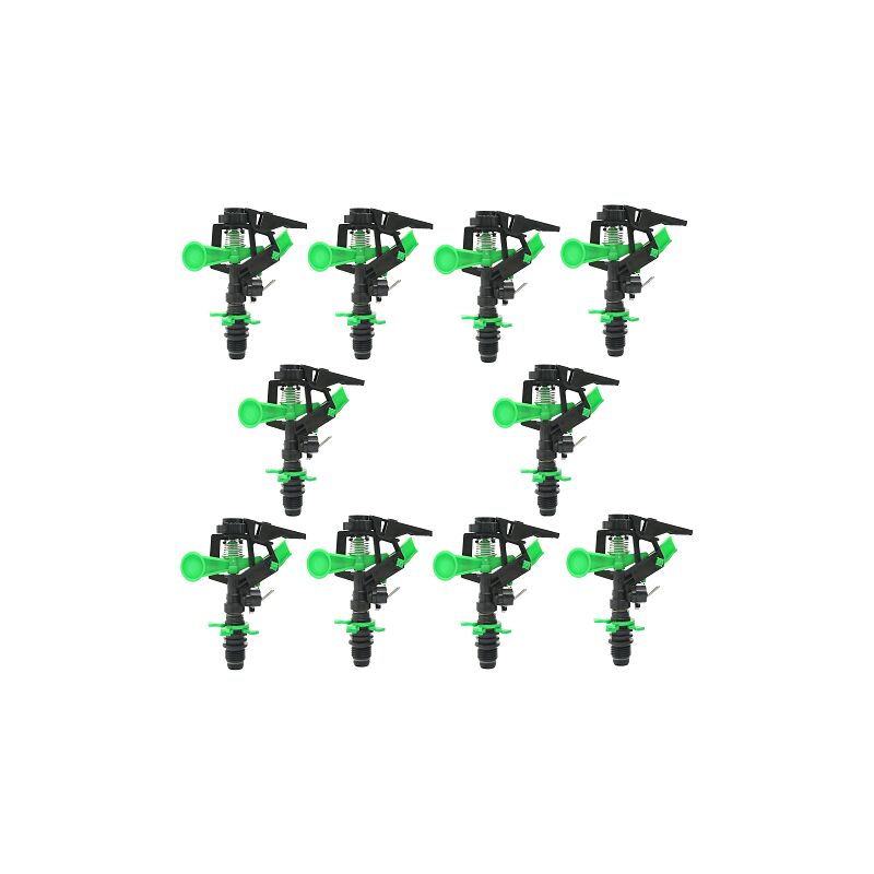 Arroseur d'irrigation agricole à secteur 1/2' réglable en partie cercle (pack de 10) Offre exclusive
