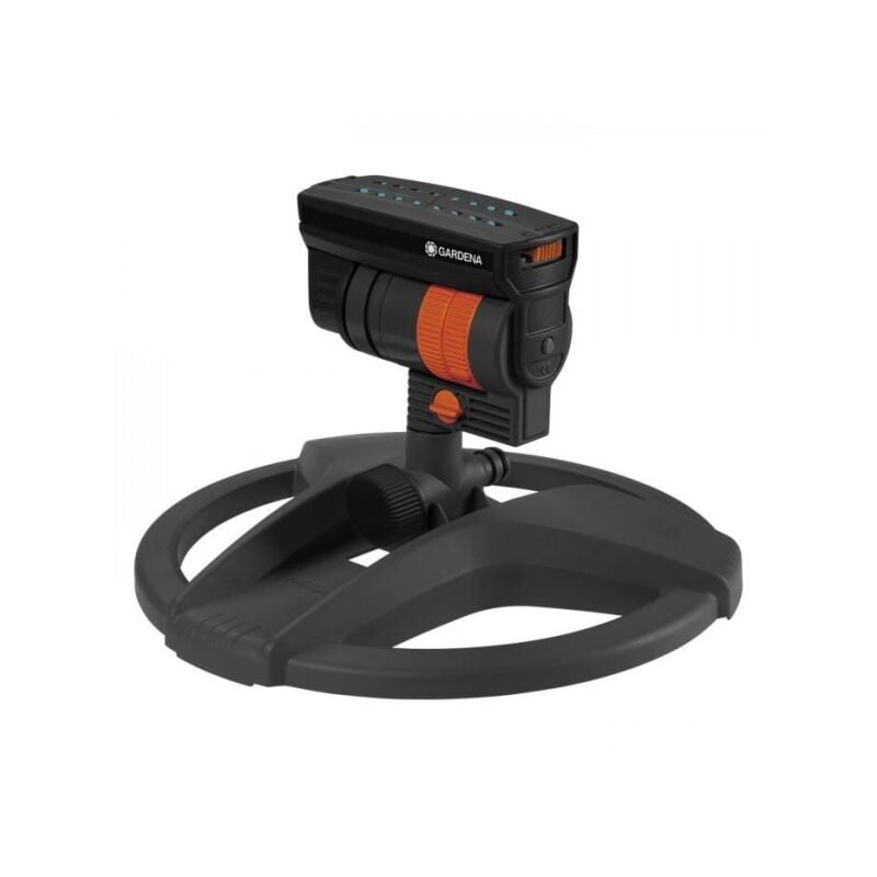 Arroseur Gardena oscillant AquaZoom Compact – Surface 216m² – Portée 18m max – Résistant uv et gel – Garantie 5 ans (