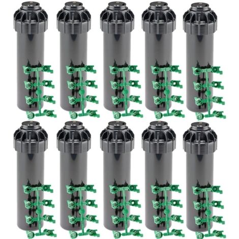 Écusson (rosace) Pour Arroseur à Feu Blanc Encastré - Lot De 2, Filetage 1/2", Profondeur 1", Neuf FFPI