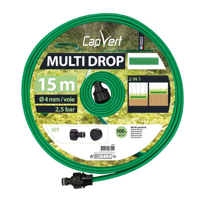 Tuyau d'arrosage - Multi Drop Capvert l. 15 m