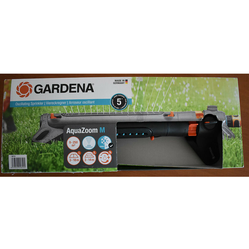 Gardena - Arroseur oscillant Aquazoom m emballage abime
