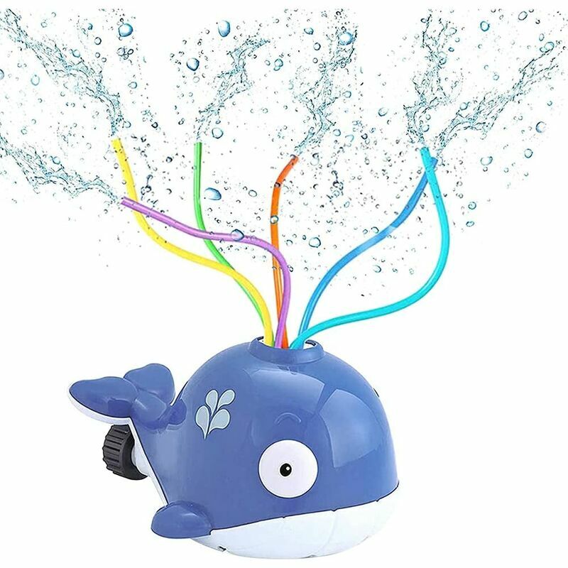 Arroseur pour Enfants, Arroseur Jouet pour Enfant, Baleine Water Sprinkler Toy, Jouets Sprinkler pour Enfants, Jouet Baleine pour Piscine, Jardin,