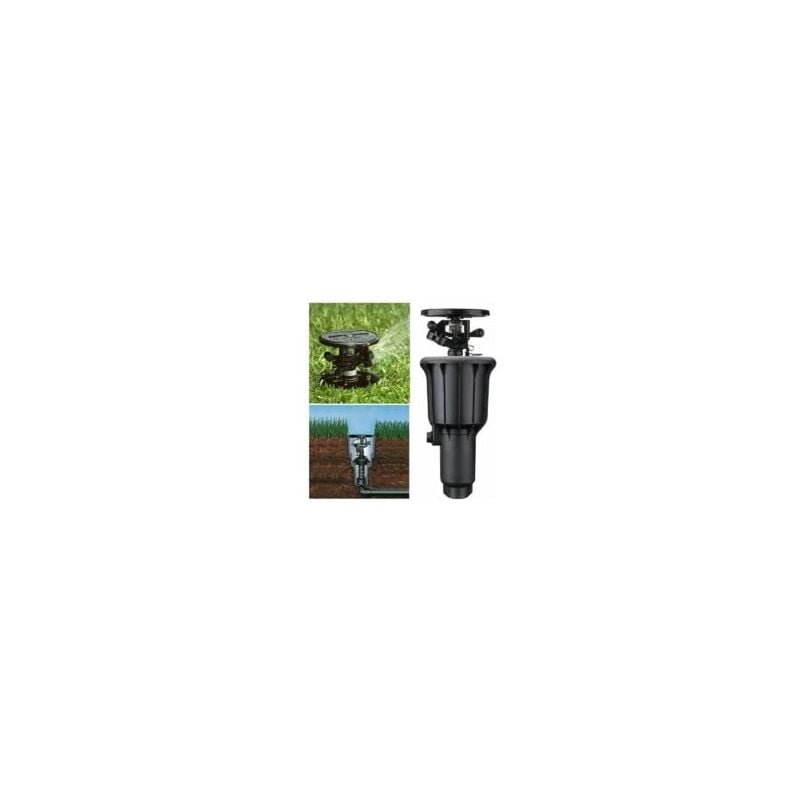 Arroseur rotatif à bras oscillant 6 points souterrain Crea Rainbird 2045A, arrosage automatique de jardin à levage à 360 degrés
