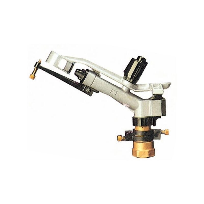 Arroseur K1 Art.47 avec buses secteur 8 - 9 - 10 mm raccord 1.1/4' femelle moyen de'bit irrigation avec buses interchangeables.