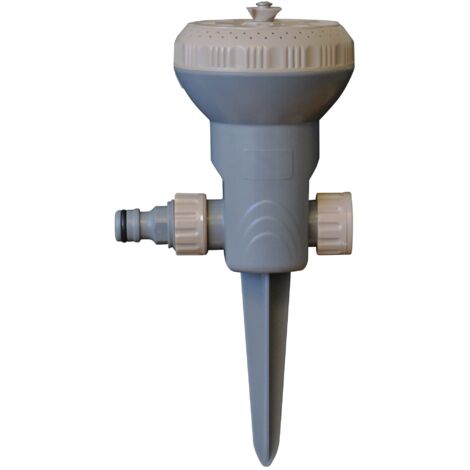 Arroseur sur Pic Jardibric 9 Jets Modifiable sur Pic en Plastique, Débit Max 708L/h, Portée Max 10m