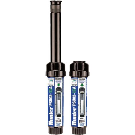 Arroseur Tuyère PSU0212A Hunter Portée de 3,70m pour une Pression de 2,1 Bars Réglable de 0° à 360° Entrée de 15x21 Élévation de 5cm