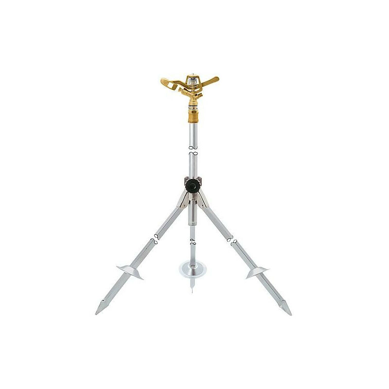 Arroseur canon circulaire 'V35S' 700-1070mm Geka trepied male g 3/4'