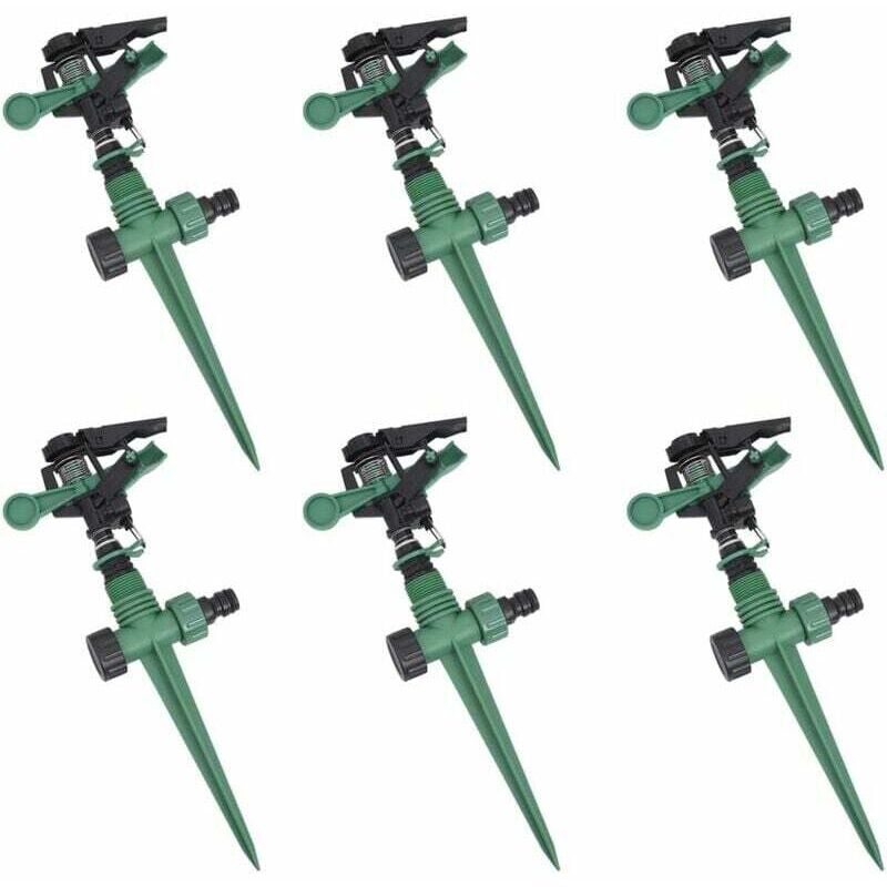 Arroseurs à impulsion de jardin ,6 pcs( XL)
