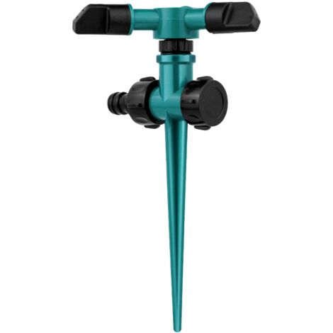 Arroseurs de Jardin, Arroseur de Pelouse Automatique 360 degrés Rotatif Arroseur Pulvérisateur d'eau, Arroseur réglable Système d'irrigation