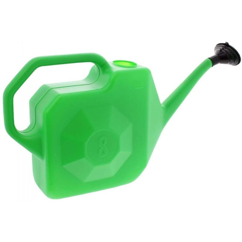 Arrosoir en plastique vert 8 litres