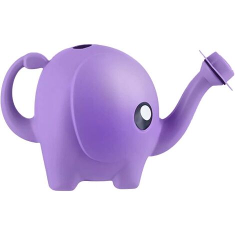 Arrosoir à fleurs domestique en forme d'éléphant (violet)