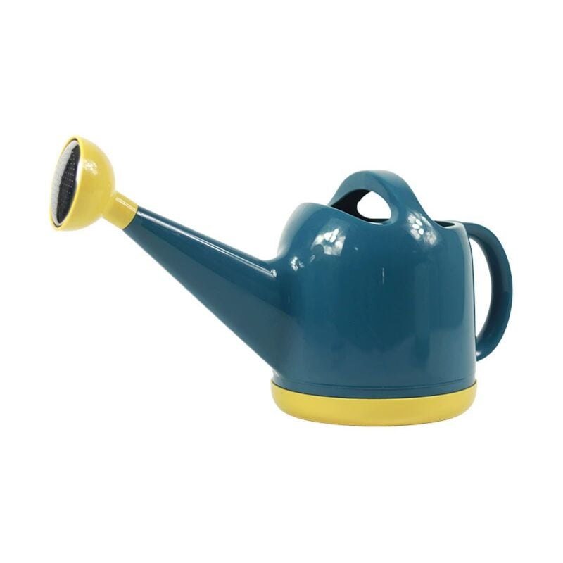 Arrosoir avec tête de pulvérisation, arrosoir pour plantes avec long manche et buse (4 litres), bleu foncé