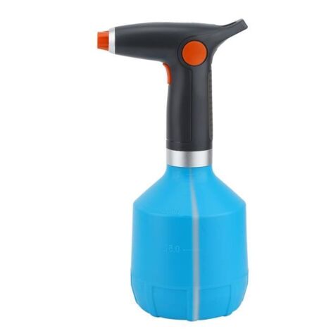 Arrosoir électrique rechargeable USB - - 1000 ml - Bleu - Poignée ergonomique - Triple protection