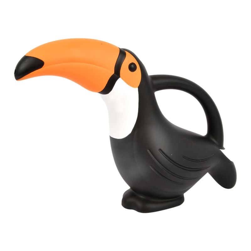 Esschert Design - Arrosoir en forme de toucan - Noir - l 32,7 x p 12,4 x h 24,6 cm - Livraison gratuite