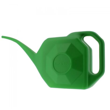Arrosoir en plastique Dimartino 2 litres avec bec long, couleur verte pour l'irrigation du jardin