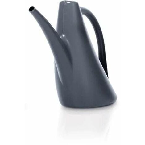Arrosoir en plastique gris contenance 1,5L jardin fleur maison parc arrosage