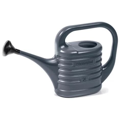 ARROSOIR PLASTIQUE 2L ZEBRA - ANTHRACITE - KON 2L PLAPZ