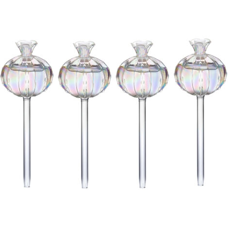 Arrosoir pour cactus en verre - Kit irrigation goutte à goutte incluant Fleur grenade laser (pack)