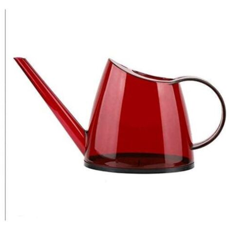 Arrosoir Rouge Pulvérisateur Fleur Arrosoir Petit Pot de Jardin Non Couvert à la Mode avec Arrosoir à Long Bec de Couleur Bonbon 1.4L(Rouge)