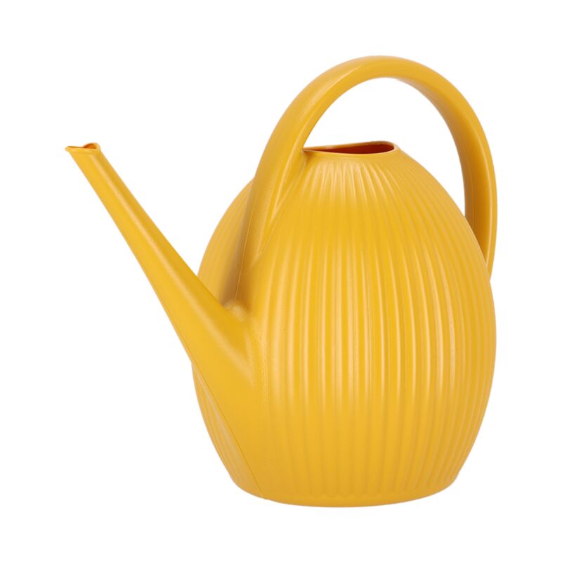 Arrosoir strié - Jaune - l 45 x p 24,6 x h 34,4 cm - Livraison gratuite