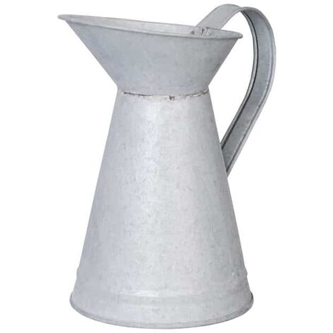 Arrosoir Zinc bec canard. Gris. Marque : Esschert Design. Réf. : OZ27