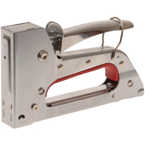 Arrow JT27 Junior Staple Gun Tacker - Heavy-Duty, Compact, and Easy-to-Use Upholstery and Crafting Tool