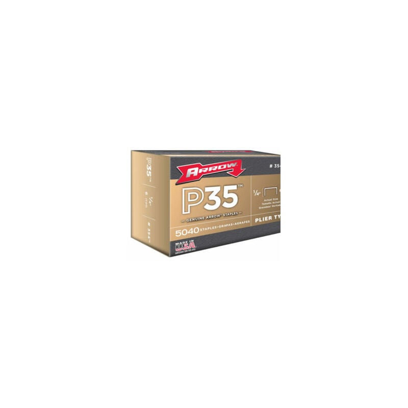 P35 Staples 6mm (1/4in) Box 5040