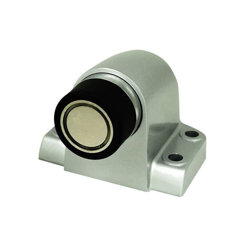 Butée à ressort magnétique pour porte lourde argent Heracles DMBT21